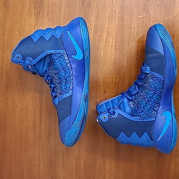 Nike Zoom Hyperdunk 2016 Game Royal Boys Sneakers 845120-440 Size 7Y GS - Picture 11 of 16